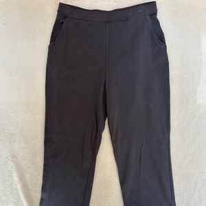 L.L. Bean Womens Workout Lounge Wear Perfect Fit Pants Straight Leg Crop Size M